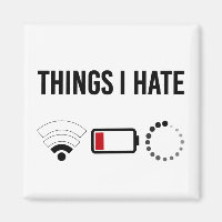 Programmier-Shirt Dinge, die ich Hate Program Icon