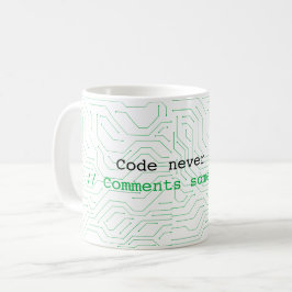Programmier-Spaß-Puffer Kaffeetasse