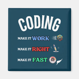 Programmieren Machen Sie es richtig machen Magnet