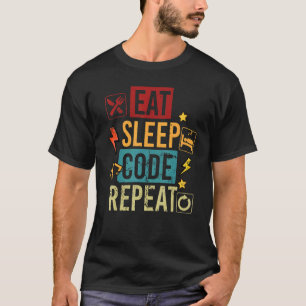 Programmieren von Code-Schlaf-Programmierung für C T-Shirt