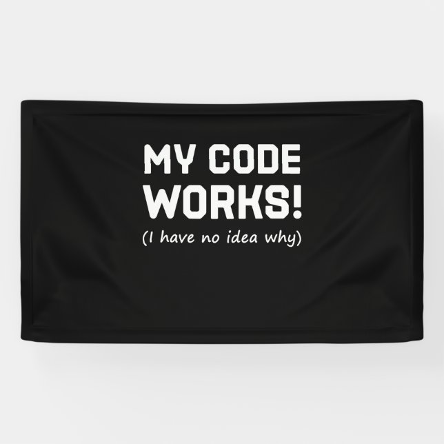 Programmieren von My Code Works Banner (Horizontal)