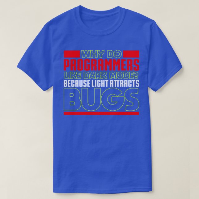 Programmieren Warum können Programmierer den dunkl T-Shirt (Design vorne)