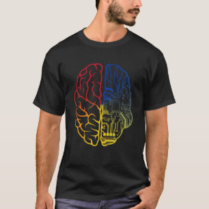 Programmierer Coder Gehirn Programmieren Coding Re T-Shirt