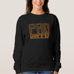 Programmierer Coder Ingenieur Full Stack Software Sweatshirt