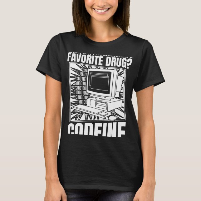Programmierer Computer-Entwickler-Programmiereinhe T-Shirt (Vorderseite)