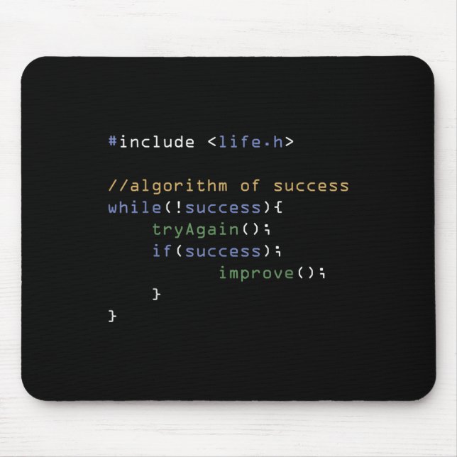 Programmierer Computerwissenschaftssystemcoding-Sp Mousepad (Vorne)