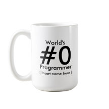 Programmierer das #0 der Welt - personalisiert