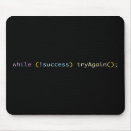Programmierer Entwickler Coding Humor Versuche Es Mousepad