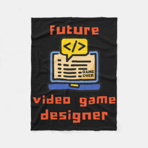 Programmierer für das zukünftige Videospiel-Design Fleecedecke