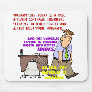 Programmierer gegen das Universum (1) Mousepad