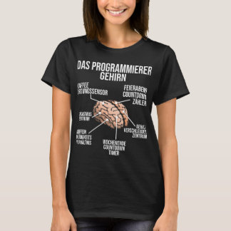 Programmierer Gehirn Funny Computer Skills Nerd Ad T-Shirt