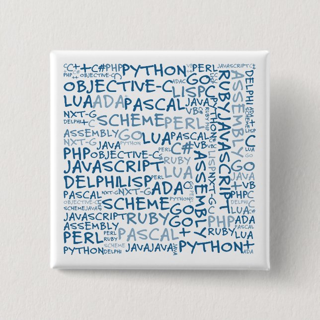 Programmierer haben mehrfache button (Vorderseite)