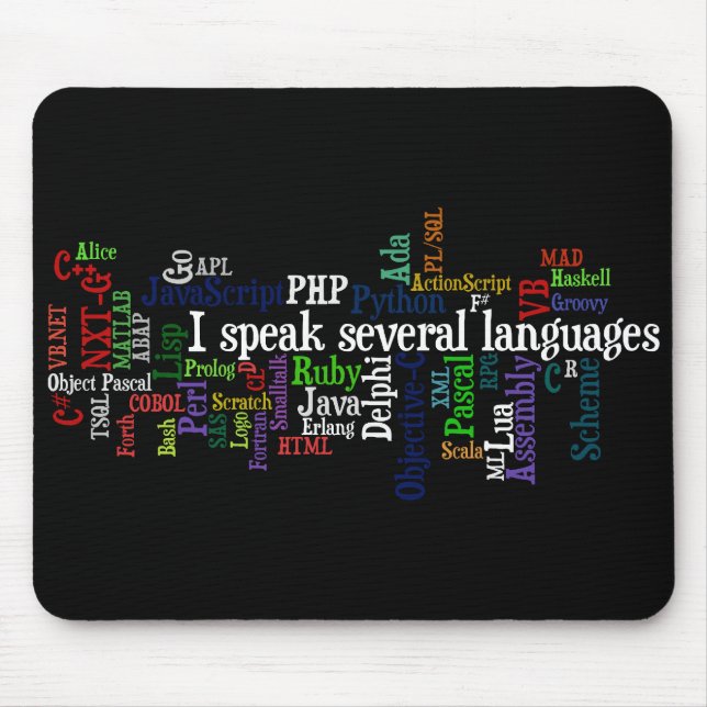 Programmierer haben mehrfache mousepad (Vorne)