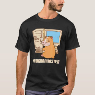 Programmierer-Hamster-Programmierer-Entwickler T-Shirt