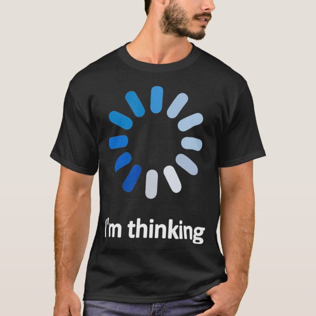 Programmierer - Ich denke T-Shirt (Vorderseite)