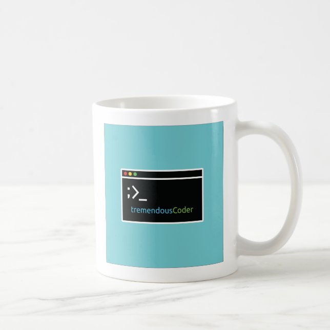 Programmierer-oder Kodierer-Kaffee-Tasse bezogen Kaffeetasse (Rechts)