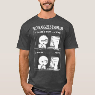 Programmierer Problem Spaß Programmierer Programm T-Shirt