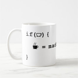 Programmierer-Tasse - Wenn die Kaffee-Tasse leer i Kaffeetasse