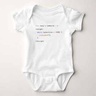 Programmierer und Entwickler Funny Newborn-Code-Sp Baby Strampler