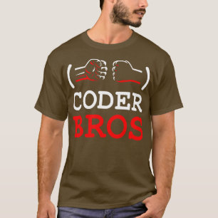Programmierer von Coder Bros Code Software T-Shirt