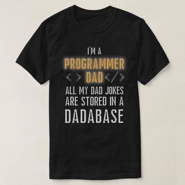 Programmierer werden in einer Datenbank gespeicher T-Shirt (Design vorne)