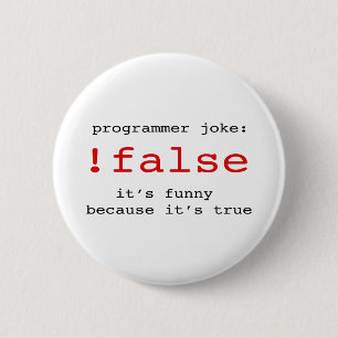 PROGRAMMIERER-WITZ BUTTON