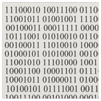 Programmiergewebe binäre Code-Technologien Stoff