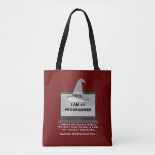 Programmiersprache Funny Definition Tasche