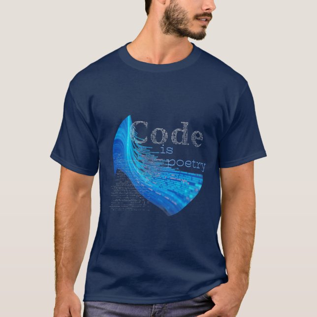 Programmierung : Code ist Poesie. T-Shirt (Vorderseite)