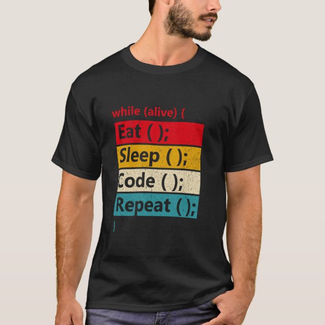 Programmierung - Codierung - Programmierer Softwar T-Shirt (Vorderseite)