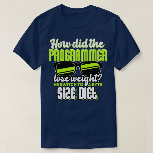 Programmierung Wie hat der Programmierer abgenomme T-Shirt (Design vorne)