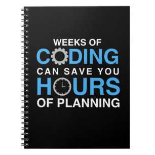 Programmierwochen der Programmierung Notizblock