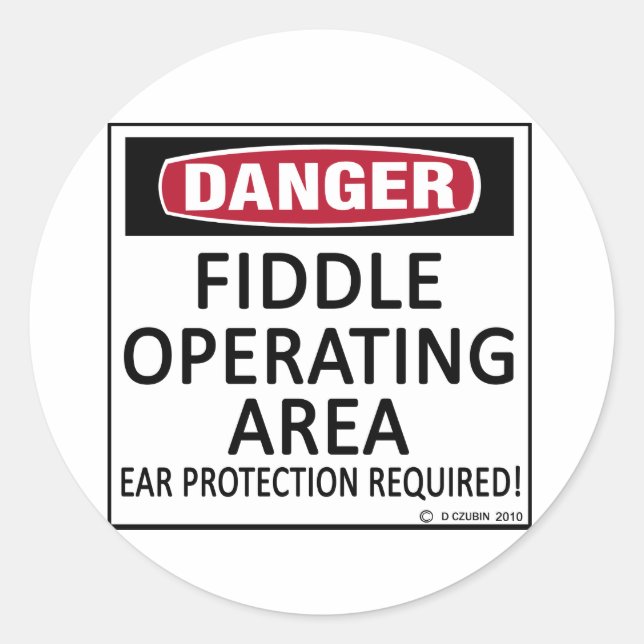 Programmkorrektur Runder Aufkleber (Vorderseite)