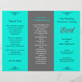 Programmordner Classic Aquamarin Gray