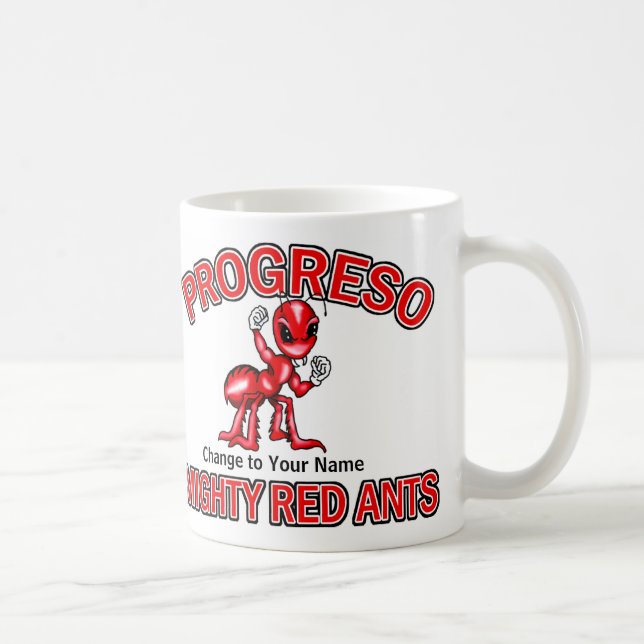 Progreso Red Ants Kaffeetasse (Rechts)