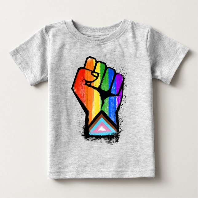 Progress-Faust Baby T-shirt (Vorderseite)
