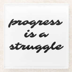 Progress Glass Untersetzer