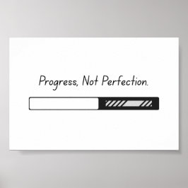 Progress Not Perfect - Poster Art
