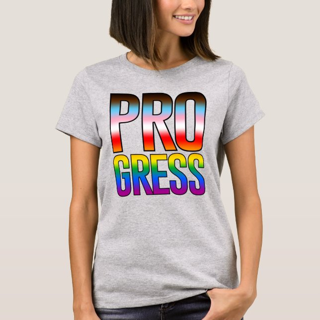 Progress-Pride-T - Shirt (Vorderseite)