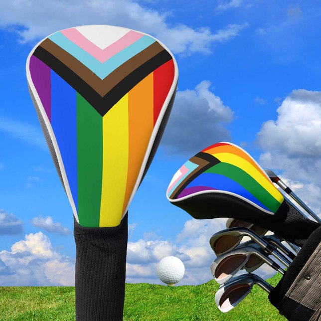 Progress Rainbow Flag Golf, Pride Golf / LGBTQ Headcover (Von Creator hochgeladen)