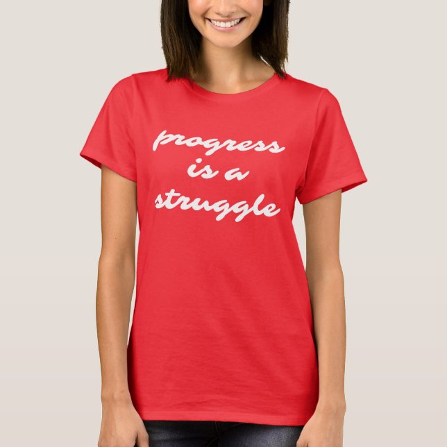 Progress Women's Basic T - Shirt (Vorderseite)