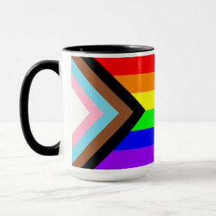 Progression Mug de Fierté arc-en-ciel