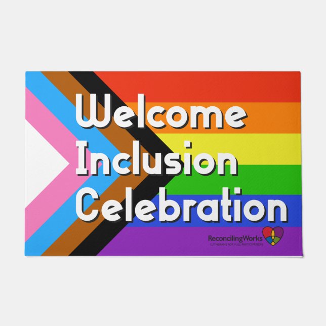 Progressive Druckfahne Fußmatte (Vorderseite)