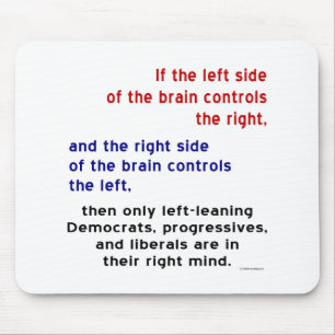 Progressive im richtigen Sinn Mousepad