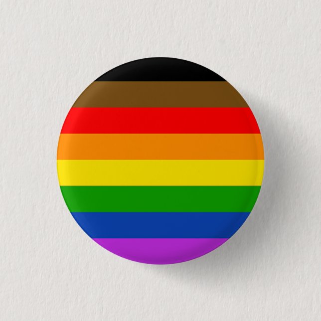 Progressive LGBT Button (Vorderseite)