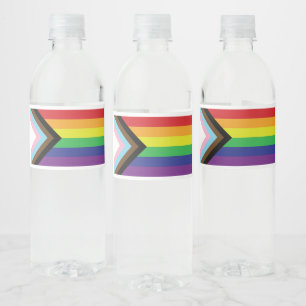 Progressive LGBTQIA-Flagge