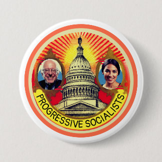 Progressive Sozialisten Button