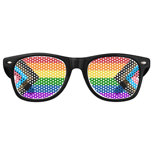 Progressive Stolperglasbrille Partybrille (Vorderseite)