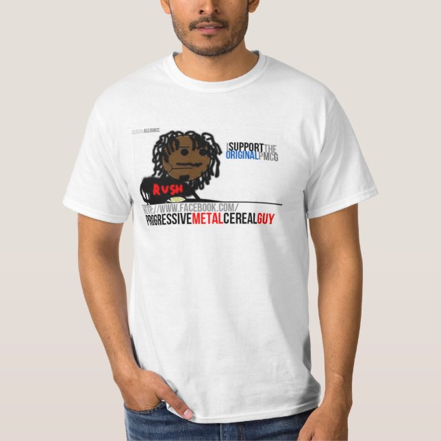 Progressiver Metallgetreide-Typ T-Shirt (Vorderseite)