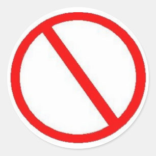 PROHIBIT - Aufkleber